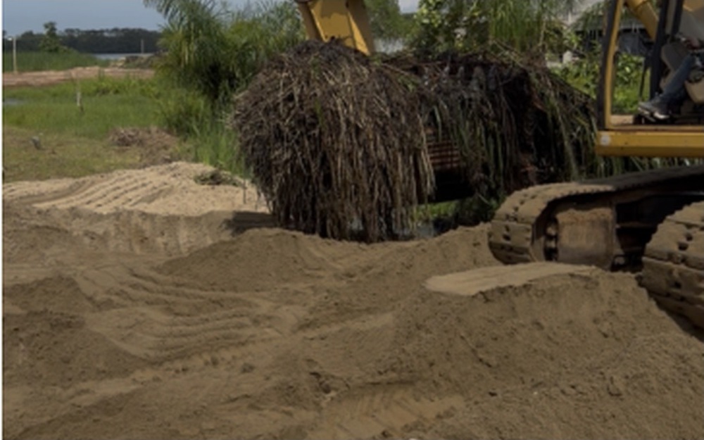 Backfilling works