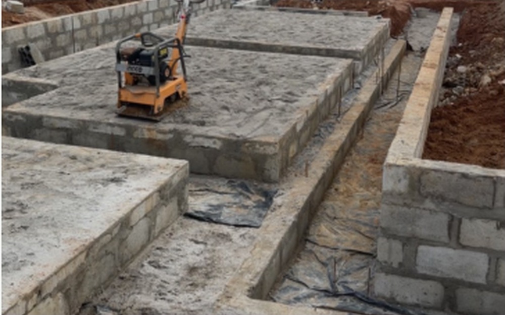 Concrete foundations