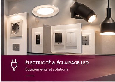 Electrical fittings and contemporary LED lighting